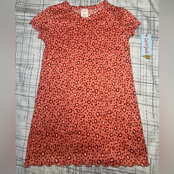 Cat & Jack Animal Print Girls Sleepwear size S - Picture 1 of 3